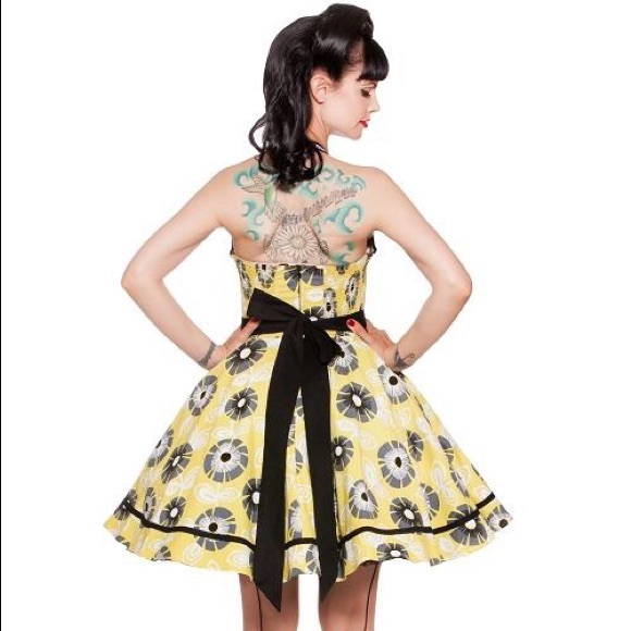 🌺Kinny & Howie Monica 1950s Daisy Swing Dress - Picture 5 of 8